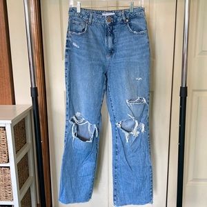 Garage straight leg jeans